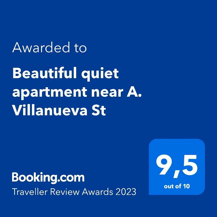 Beautiful Quiet Apartment Near A. Villanueva St Mendoza